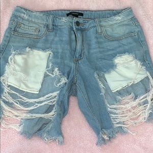Jean shorts